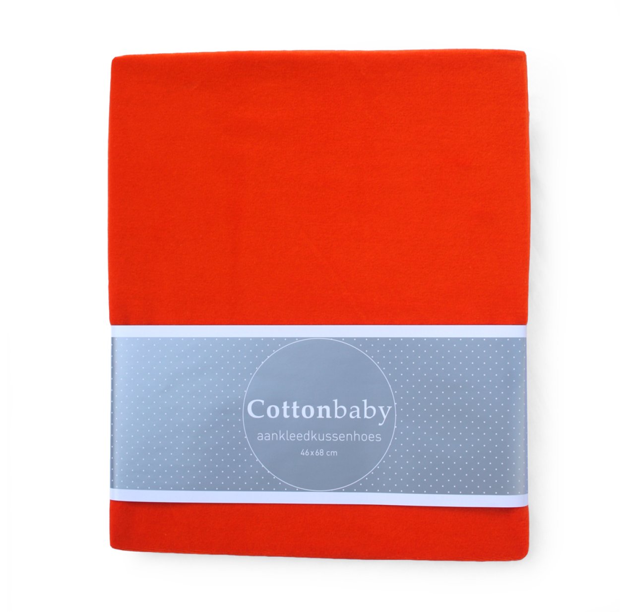 Housse de matelas à langer en velours, orange